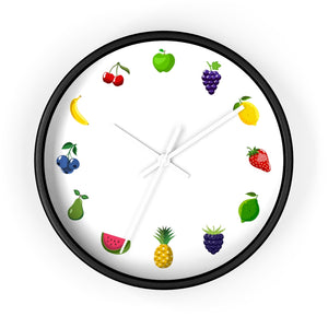 
                  
                    Load image into Gallery viewer, Fruity Wall clock
                  
                