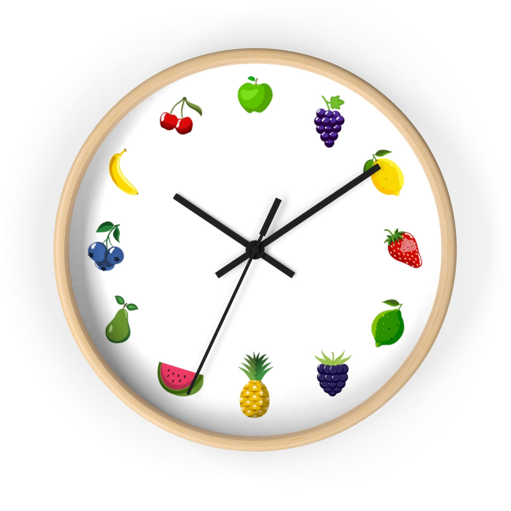 
                  
                    Load image into Gallery viewer, Fruity Wall clock
                  
                