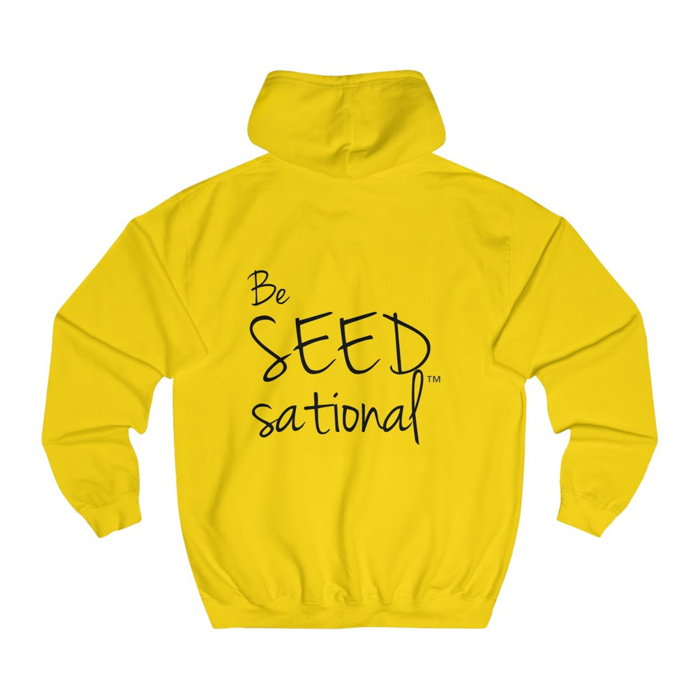 
                  
                    Load image into Gallery viewer, Unisex College Hoodie Be Seedsational
                  
                