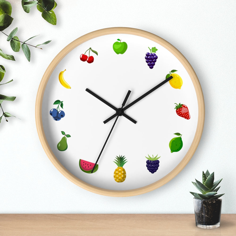 
                  
                    Load image into Gallery viewer, Fruity Wall clock
                  
                