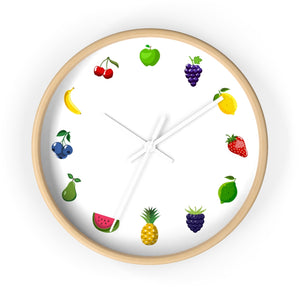 
                  
                    Load image into Gallery viewer, Fruity Wall clock
                  
                
